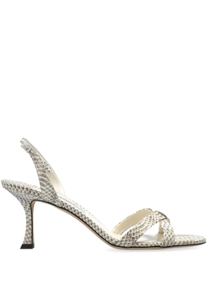 Jimmy Choo 70mm Elsy sandals - Neutrals