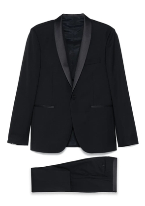 Tagliatore shawl-collar dinner suit - Blue