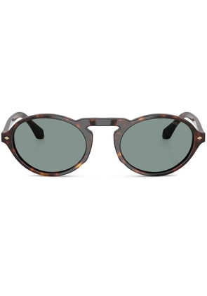 Giorgio Armani round-frame sunglasses - Brown