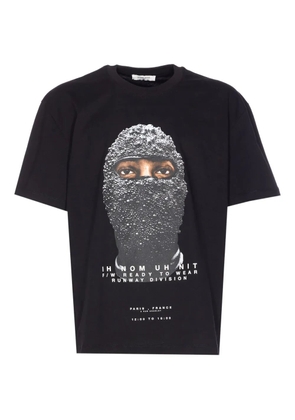 Ih Nom Uh Nit mask-print T-shirt - Black