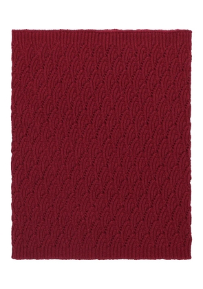 Malo cashmere scarf - Red
