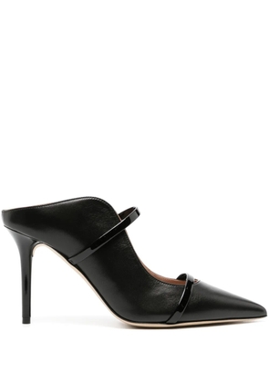 Malone Souliers Maureen 85mm leather mules - Black