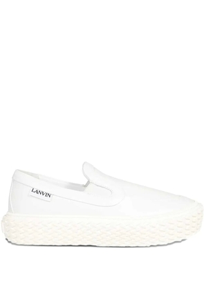 Lanvin round-toe sneakers - White