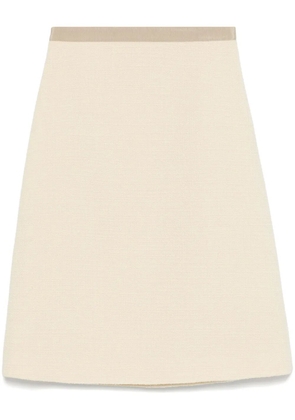 Valentino Garavani tweed midi skirt - Neutrals