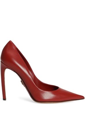 Dolce & Gabbana 100mm leather pumps - Red