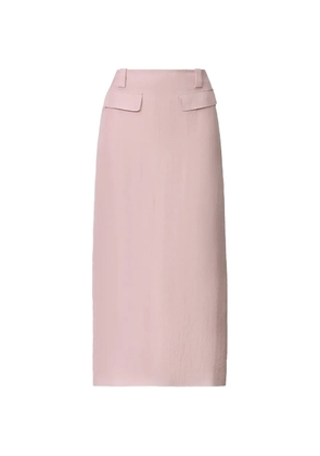 Fabiana Filippi flap-pocket midi skirt - Pink