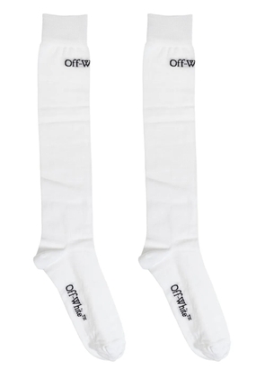 Off-White logo-jacquard socks
