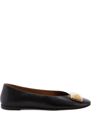 Giuseppe Zanotti Georgia Stone ballet flats - Black
