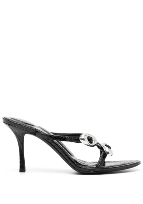 Alexander Wang 85mm Dome sandals - Black