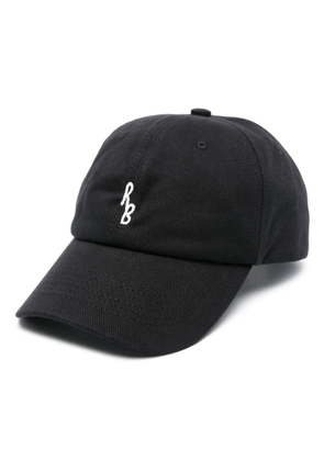 Ruslan Baginskiy hand-embroidered baseball cap - Black