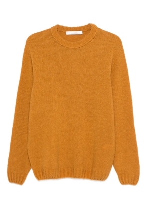 original vintage style hope crew neck sweater - Orange
