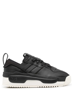 Y-3 Rivalry low-top leather sneakers - Black