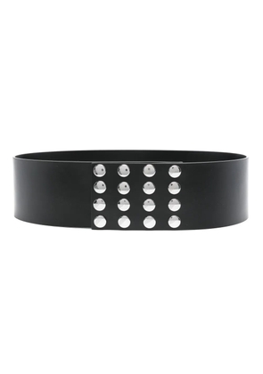 The Attico leather belt - Black
