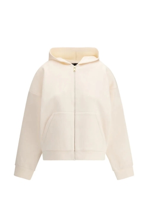 Fabiana Filippi hooded zip sweatshirt - Neutrals