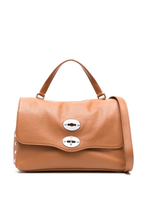 Zanellato Postina Daily Giorno leather tote bag - Brown