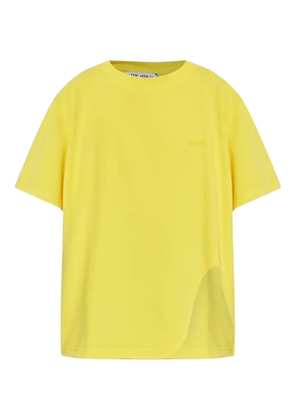 The Attico logo-embroidered T-Shirt - Yellow