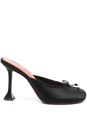 Amina Muaddi 95mm Lila mules - Black
