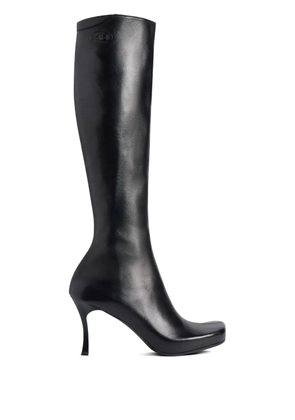 Balenciaga x Scholl 80mm square-toe boots - Black