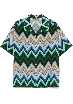 Missoni zigzag-print shirt - Green