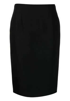 Versace wool-blend pencil midi skirt - Black
