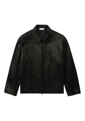 Fear Of God Rider zip-front leather jacket - Black