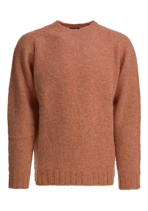 BEAMS PLUS crew-neck sw - Orange