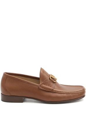 Valentino Garavani VLogo Signature loafers - Brown