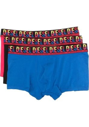 Diesel logo-waistband boxers (set of 3) - Blue