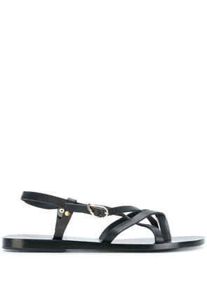 Ancient Greek Sandals Semele flat sandals - Black