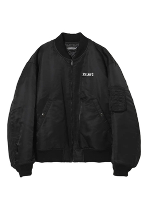 Undercover graphic-print bomber jacket - Black