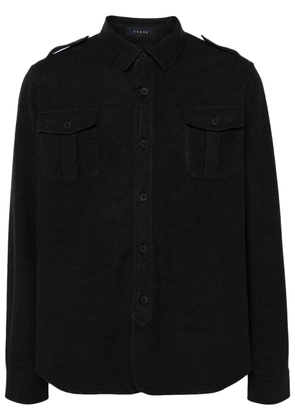 Sease flannel overshirt - Grey