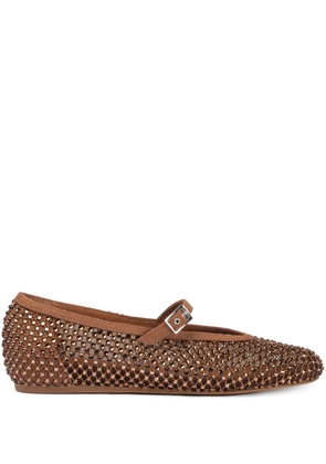 Le Silla Gilda ballet flats - Brown
