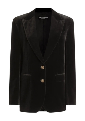 Dolce & Gabbana velvet jacket - Black