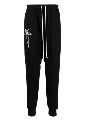 Rick Owens X Champion Prisoner drop-crotch track pants - Black