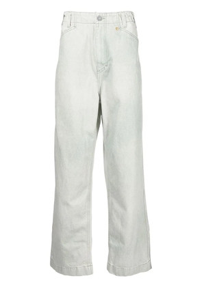 OBJECTS IV LIFE wide-leg denim jeans - Green