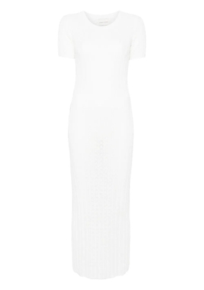 LouLou de Saison Aruba maxi dress - White