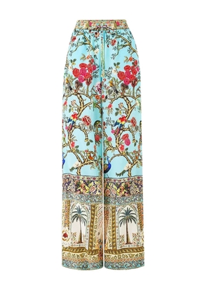Camilla Sultans And Queens drawstring-fastening trousers - Blue