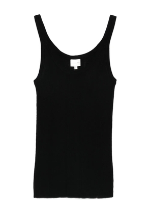 HERSKIND ribbed-trims vest - Black