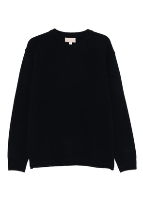 120% Lino round-neck jumper - Black
