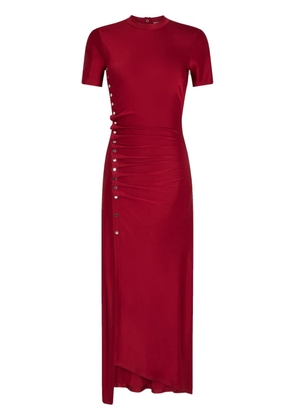 Rabanne gathered jersey maxi dress