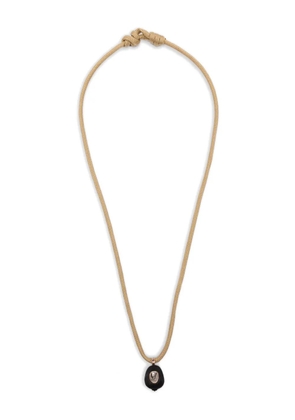 Dezso 18K rose gold Coquito diamond necklace - Pink