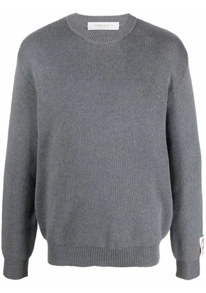 Golden Goose logo-patch sweatshirt - Grey
