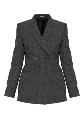 Alexander McQueen double-breasted wool jacket - Grey