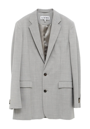 LOEWE wool blazer - Grey