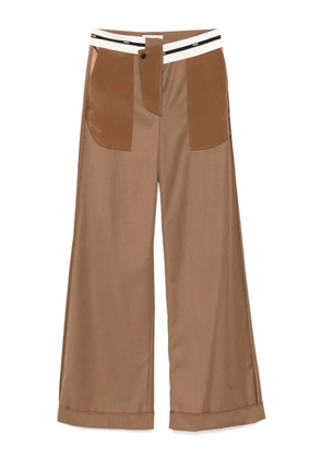 Monse inside-out tailored trousers - Neutrals
