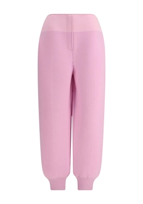 TOM FORD elasticated-ribbed sculptural joggers - Pink