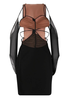 Nensi Dojaka cut-out mini dress - Black