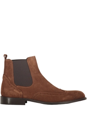 Bruno Magli suede Chelsea boots - Brown