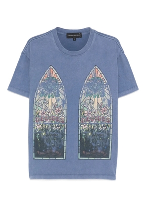 Who Decides War printed T-shirt - Blue