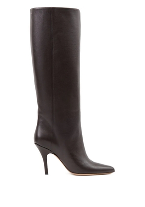 MM6 Maison Margiela knee-high heeled boots - Brown